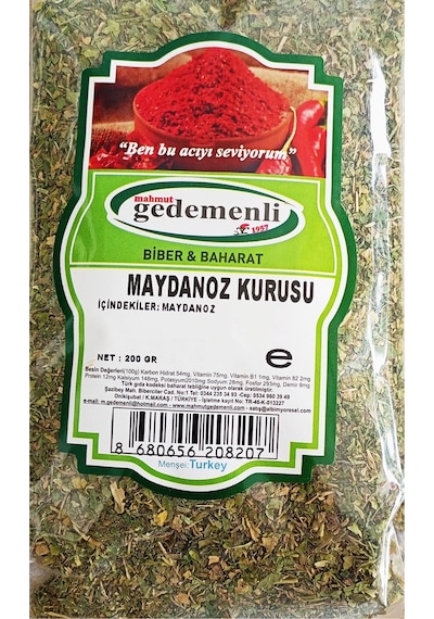 Mahmut Gedemenli Maydanoz Kurusu 100 G