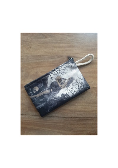 Owl Bag Aşk İntikam Desenli Tasarım Cüzdan Kalemlik Çanta Düzenleyici Diğer