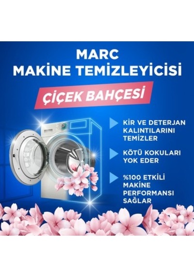 500 Ml Türkiye Menşeli Çamaşır Makinesi Temizleyici Ürün