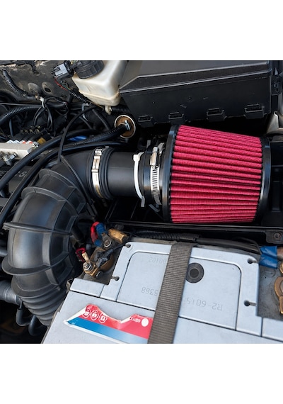 Focus 1 Benzinli Motor-7.6cm Kırmızı Yüksek Performans Açık Hava Filtresi
