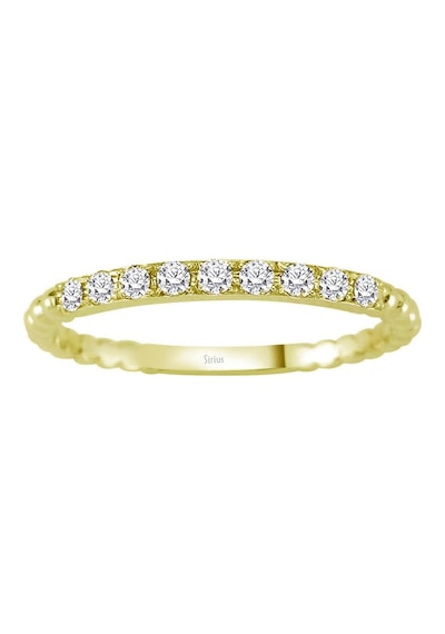 Sirius G Renk 0,19 Karat Pırlanta 9 Taş Yüzük 0804R0299