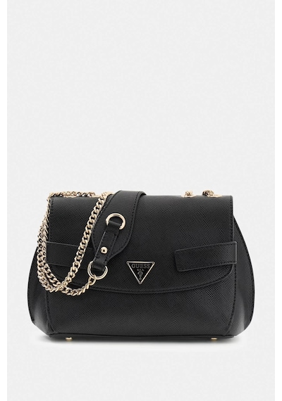 Guess Serenova Saffiano Siyah Kadın Omuz Çantası Hwzg8091210-bla