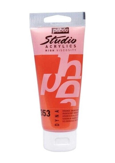 Pebeo Akrilik Studıo 100 Ml İridescent Orange-yellow