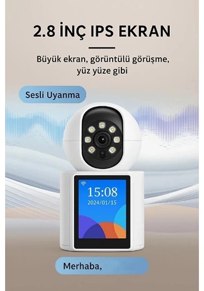 Akıllı Ev Kamerası 2.4 Ghz Çok Renkli