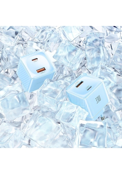 Mcdodo CH-4152 33W Gan Type C Usb Girişli Hızlı Şarj Aleti Mavi