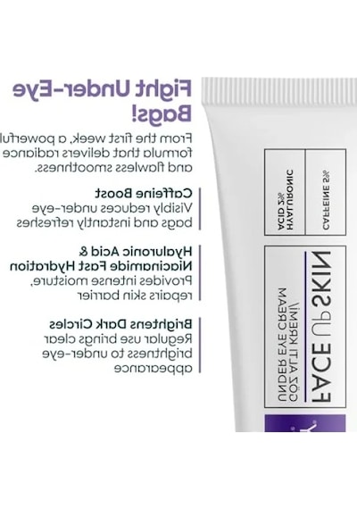Göz Altı Aydınlatıcı Krem - %5 Kafein Ve %2 Hyalüronik Asit 40 Ml