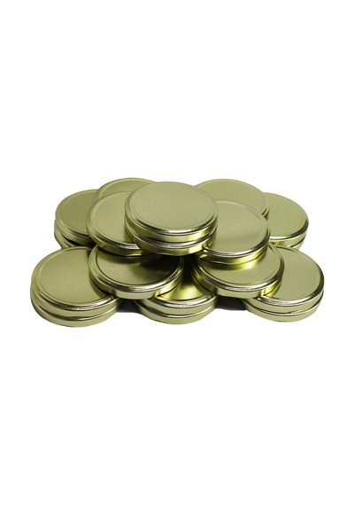 Twıst-of 20 Li 82 MM Gold Altın Sarısı Cam Kavanoz Kapağı 20Adet