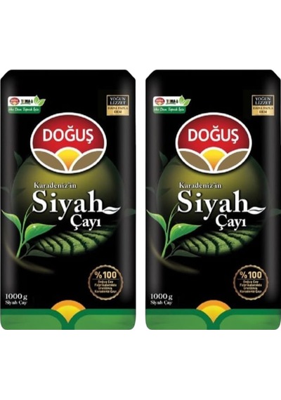 Doğuş Siyah Çay 1 Kg X 2 Adet