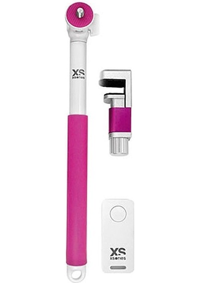 Xsories Me-shot Deluxe 93cm Monopod Selfie Çubuğu Pembe Xsories Me-shot Deluxe 93cm Monopod Selfie Çubuğu Pembe
