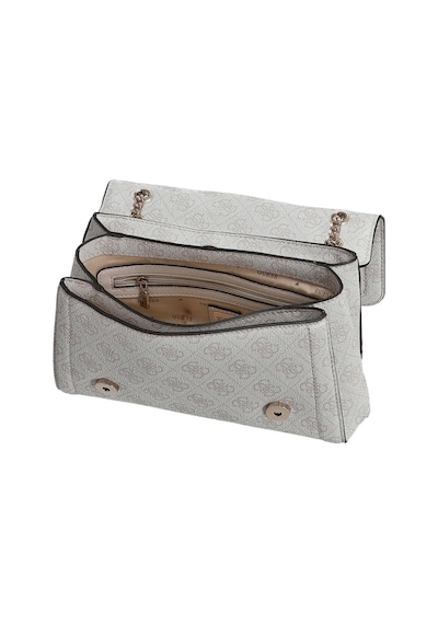 Guess Kadın Noelle Dönüştürülebilir Flap Crossbody Çanta GRİ Çok Renkli