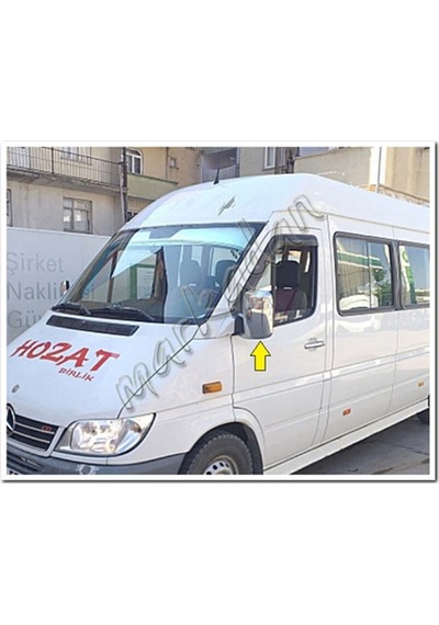 Markadan Mercedes Sprinter Krom Ayna Kapağı 2000-2006 2 Parça Abs
