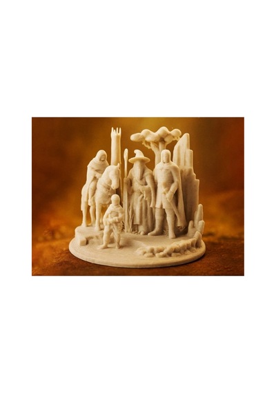 Lord Of The Rings Tasarımlı Diorama