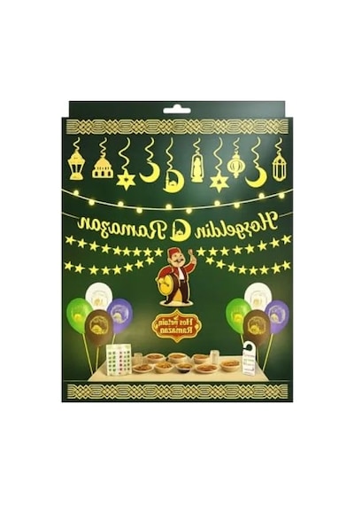 Ramazan Dekorasyon Seti, 10 Adet Led Süs İle