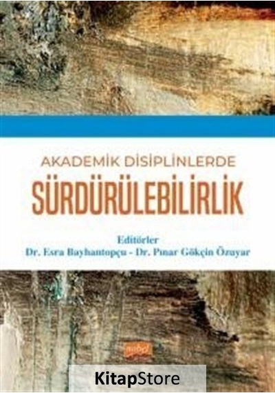 Sürdürülebilirlik-Akademik Disiplinlerde - Nobel Bilimsel Eserler