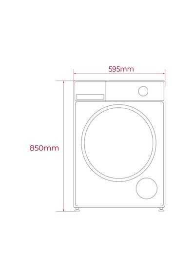 Teka D 209C W TR 9 KG Çamaşır Kurutma Makinesi
