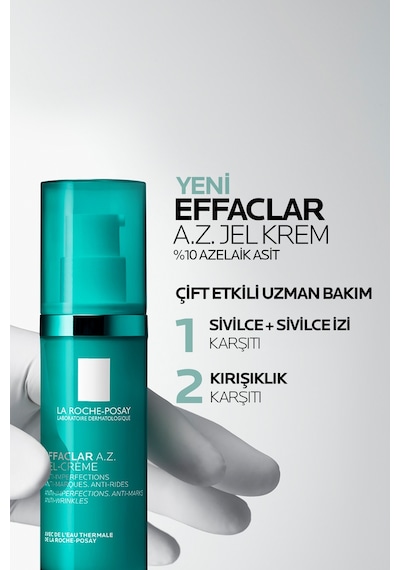 Effaclar A.z. %10 Azelaik Asit İçeren Sivilce & Sivilce İzi &   Jel Krem 40ml