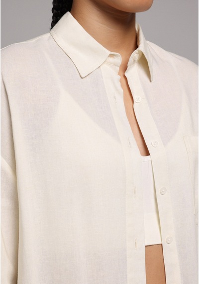Colin's Colins Boyfriend Fit Shirt Neck Düz Kadın Sari Uzun Kol Gömlek Cl1079537 Q1.v2 Bty Butter Yellow Colin's Colins Boyfriend Fit Shirt Neck Düz Kadın Sari Uzun Kol Gömlek Cl1079537 Q1.v2 Bty Butter Yellow