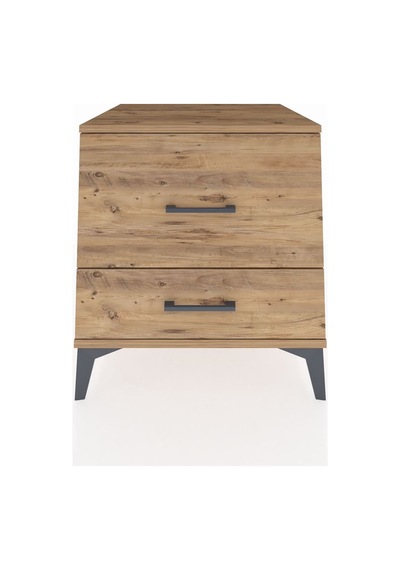 Kronos Komodin 2 Çekmeceli 60x59x64 Çam-çam Çam