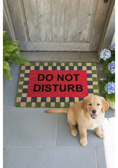 Coco Disturb 40x60 Cm Doğal Koko Kıl Paspas,hindistan Naturel Kapı Önü Paspası Kahverengi