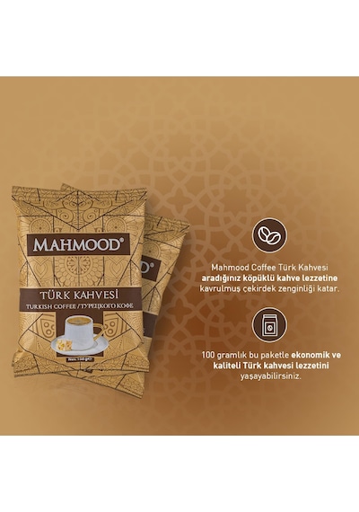 Mahmood Türk Kahvesi 100 gr x 3