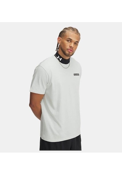 Under Armour Ua Hw Armour Label Ss Erkek T-shirt-30126 Açik Yeşil