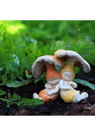 Minyatür Peri Bahçesi Ve Teraryum Uyuyan Shroom Bebekler Diğer