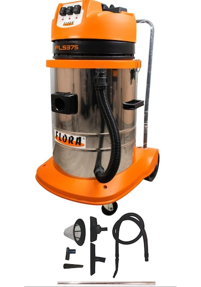 Flora FLS 375 72 L 3600 W 3 Motorlu Oto Aparatlı Elektrikli Süpürge