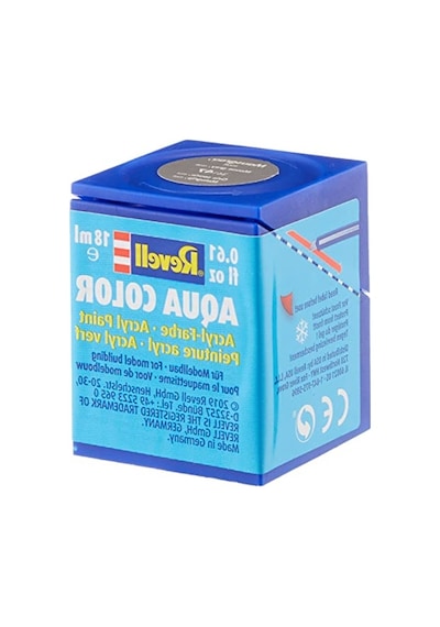 Su Bazlı Maket Boyası, Gri Mat Renk, 18 Ml 0,15 L