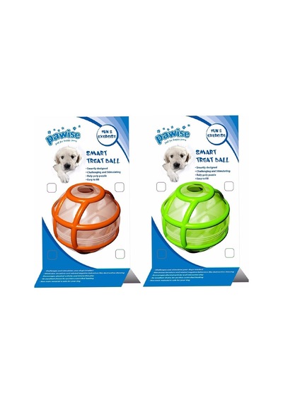 Pawise - 807 - Ödül Topu Köpek Oyuncağı - Csmo-tex - 8,5 Cm