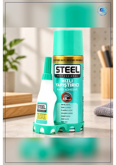 Hızlı Yapıştırıcı 400 Ml Metal Deri Plastik Kauçuk Ahşap Cam Mdf