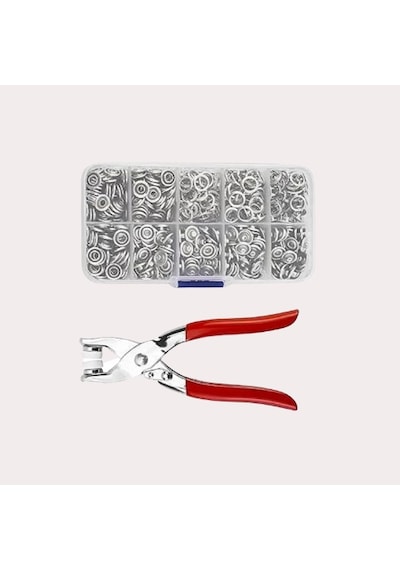 Mucit Home Çıt Çıt Ve El Pensesi Çıt Çıt Çakım Takma Seti Makine Metal 9.5 Mm
