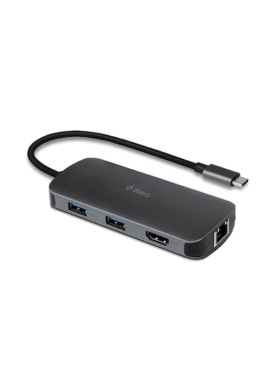 Ttec 8 Port Usb-c Hub Usb-c 100w Pd 3.0 Hdmı Gb Ethernet 2 Usb-a 3.2 Usb-a 2.0 Macbook Uyumlu Usb Hub