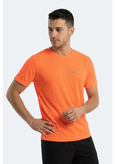 Slazenger Herrera Erkek Neon Turuncu Tişört