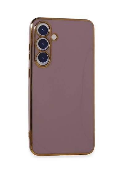 Samsung Uyumlu Galaxy S24 Plus Kılıf Volet Silikon - Mor 0.2M-Çok Renkli