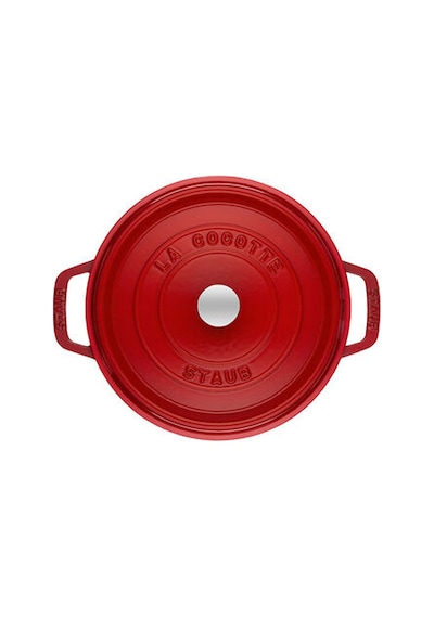 Staub B La Cocotte Döküm Tencere Yuvarlak 24 Cm Kırmızı St-1033365 Staub Çok Renkli