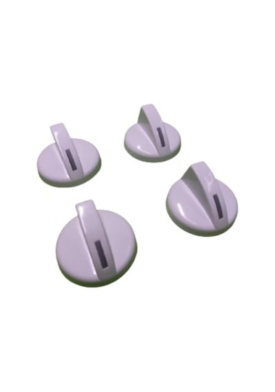 Arçelik Uyumlu Set Üstü Ocak Düğme Takımı - 4'Lü Set (455430047)