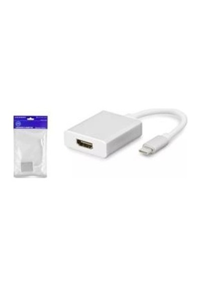 Hadron Hdx7760 Type-c M To Hdmı F Adaptör Beyaz Kdo