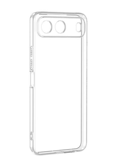 Maks Technology İnfinix Hot 60i 5g Kılıf Mkst Süper Silikon Kapak - Şeffaf