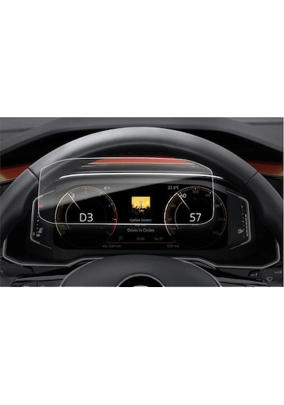 Volkswagen T Roc Dijital Gösterge Panel 9h Ekran Koruyucu