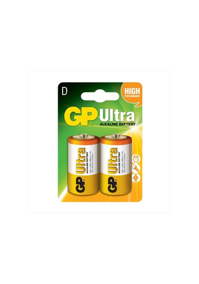 Gp Ultra Alkalin D Büyük Boy Pil 2li