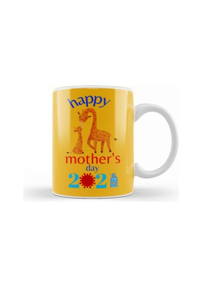Happy Mothers Day 2021 Kupa Bardak Porselen No12098 Karışık