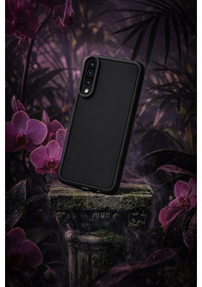 Samsung Galaxy  A50 Ve Samsung Galaxy  A50s Ve Samsung Galaxy  A30s Uyumlu Kamera Çıkıntılı Mat Silikon Telefon Kılıfı Resimdeki