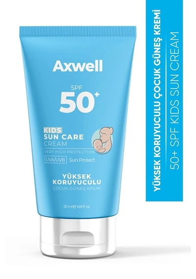 Axwell Sun Kids Spf50+ Çocuk Güneş Kremi 50ml