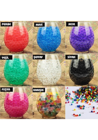 Xl Orta Boy 250 Şişen Büyüyen Su Maymunu Topu Boncuk Top Küre...