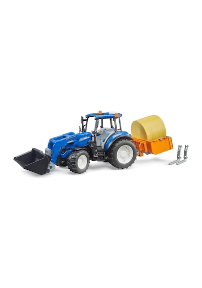 Bruder New Holland T5.120 Ön Yükleyici Ve Ataşman Setli Traktör Br02187