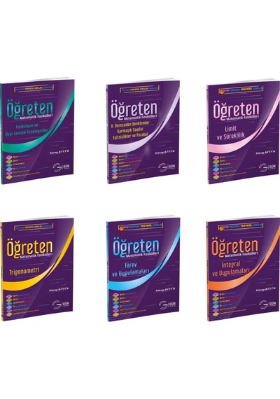 Fulleten Ayt Matematik Set - 6 Kitap - Kolaydan Zora