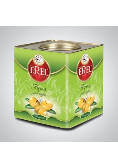 Erel Zeytinleri Kırma 141-160 KB Yeşil Zeytin Teneke 10 KG