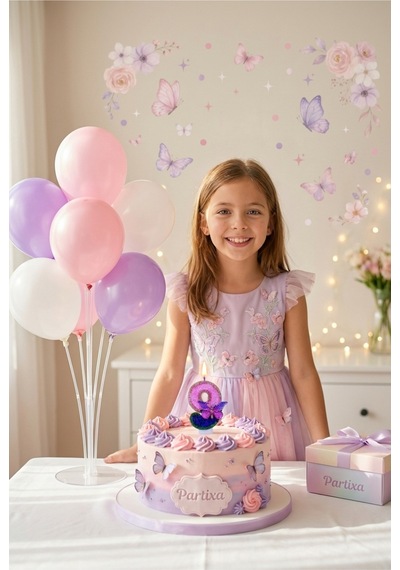 Masalsı Kelebek Konseptli Pembe Mor Rakamlı Pasta Mumu & Balon Stand Seti - Peri Bahçesi Doğum Günü Süsleme Çocuk 17449049 Masalsı Kelebek Konseptli Pembe Mor Rakamlı Pasta Mumu & Balon Stand Seti - Peri Bahçesi Doğum Günü Süsleme Çocuk 17449049