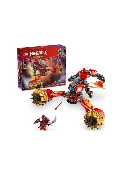 LEGO® NINJAGO® Kai’nin Robot Fırtına Aracı 71830 - 7 Yaş ve Üzeri Çocuklar için Yaratıcı Oyuncak Yapım Seti (333 Parça)