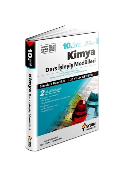 10. Sınıf Kimya Ders İşleyiş Modülleri - 2 Modül Kitapçık Sku: Zeusstk8f9693f239